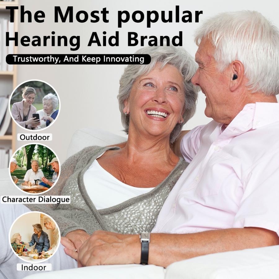 Mini Cic Hearing Aid Rechargeable Wireless