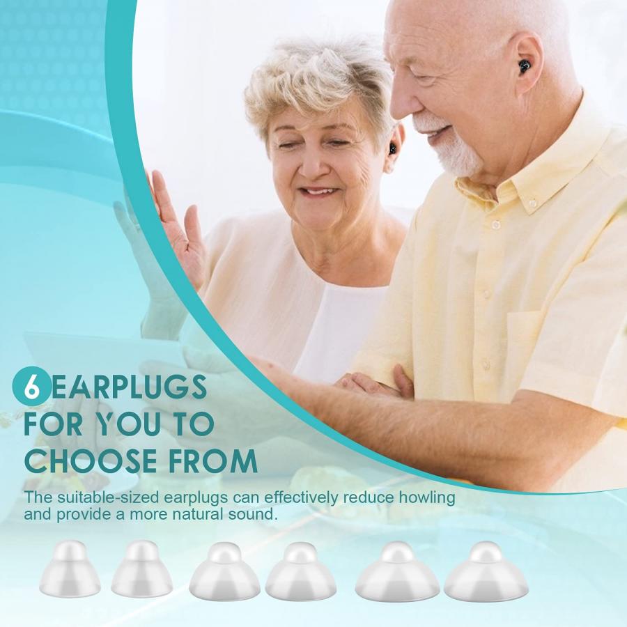Rechargeable Invisible CIC Hearing Amplifier