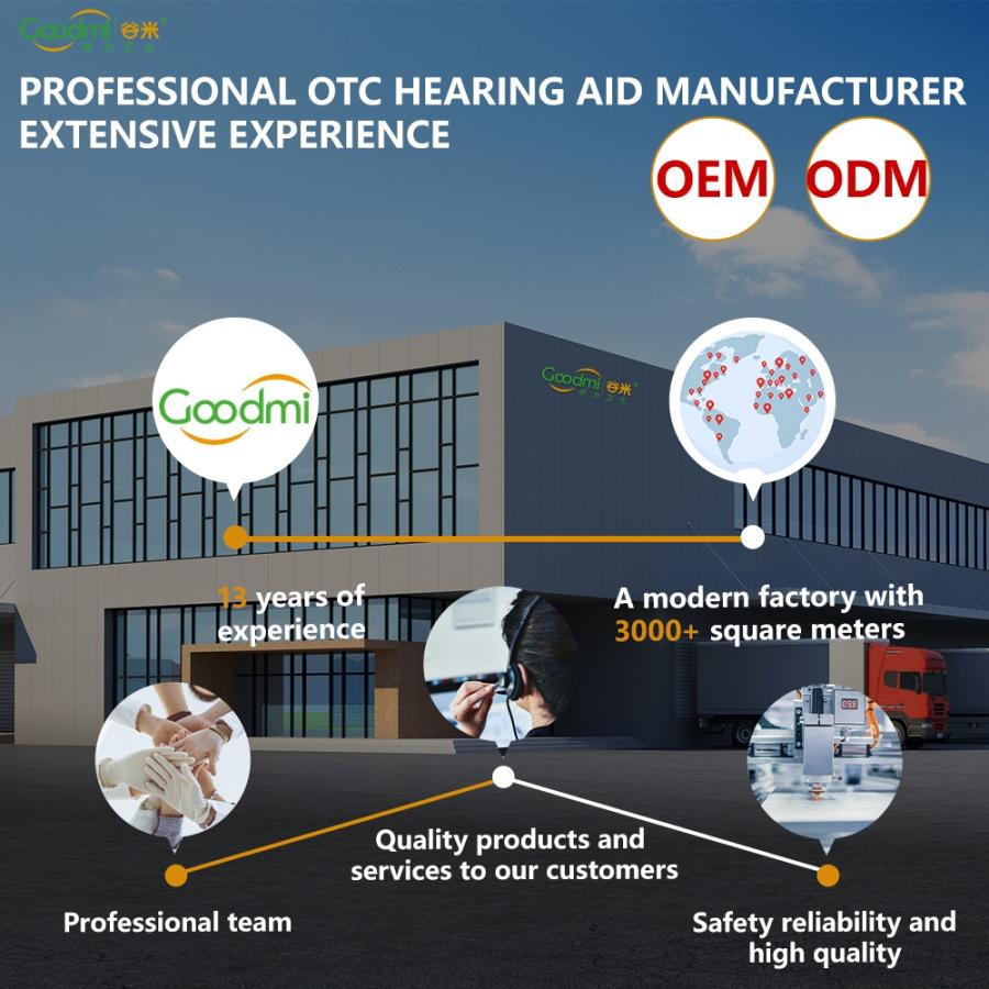 Rechargeable Invisible CIC Hearing Amplifier
