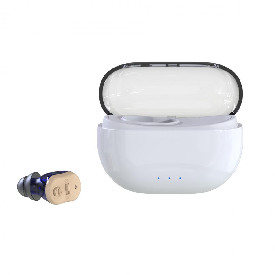 Rechargeable Invisible CIC Hearing Aids