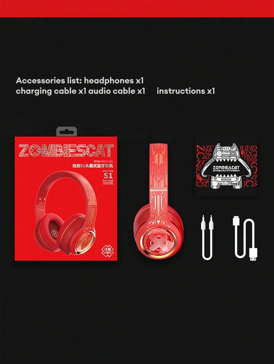 Kabellose HiFi-Kopfhörer mit Geräuschunterdrückung für Gaming und Musik