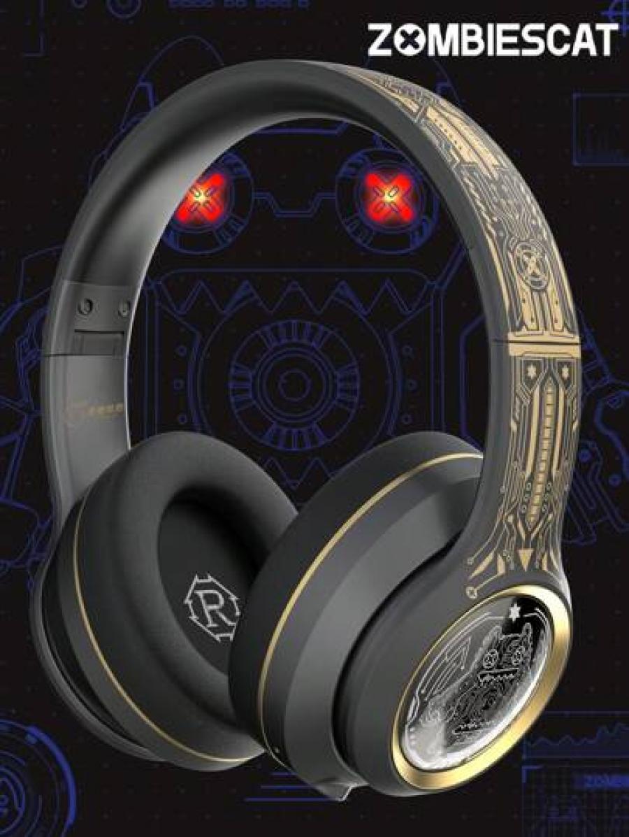 Kabellose HiFi-Kopfhörer mit Geräuschunterdrückung für Gaming und Musik