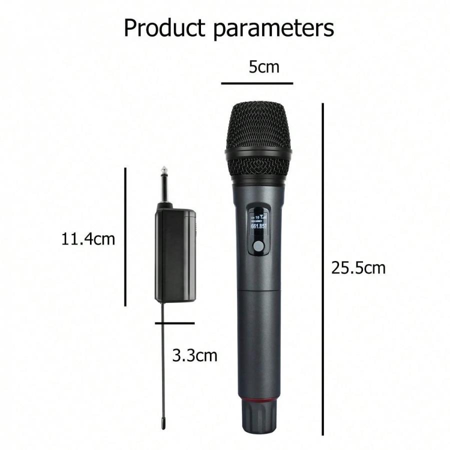 Kaschun K1 Duales drahtloses Mikrofonsystem für Karaoke und Auftritte