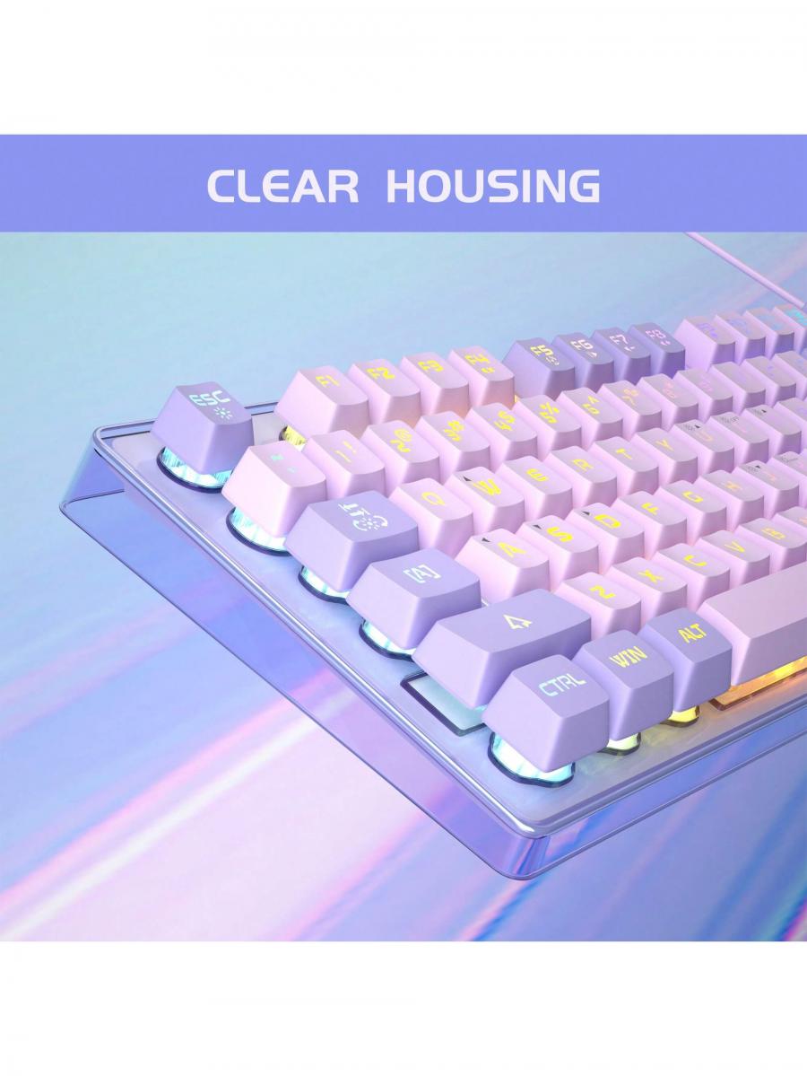 MageGee K1 RGB Gaming Keyboard Mouse Combo 104 Key Set for PC
