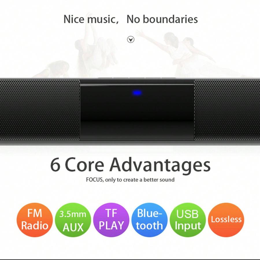Bluetooth 50 Soundbar Speaker Home Theater with Remote Control