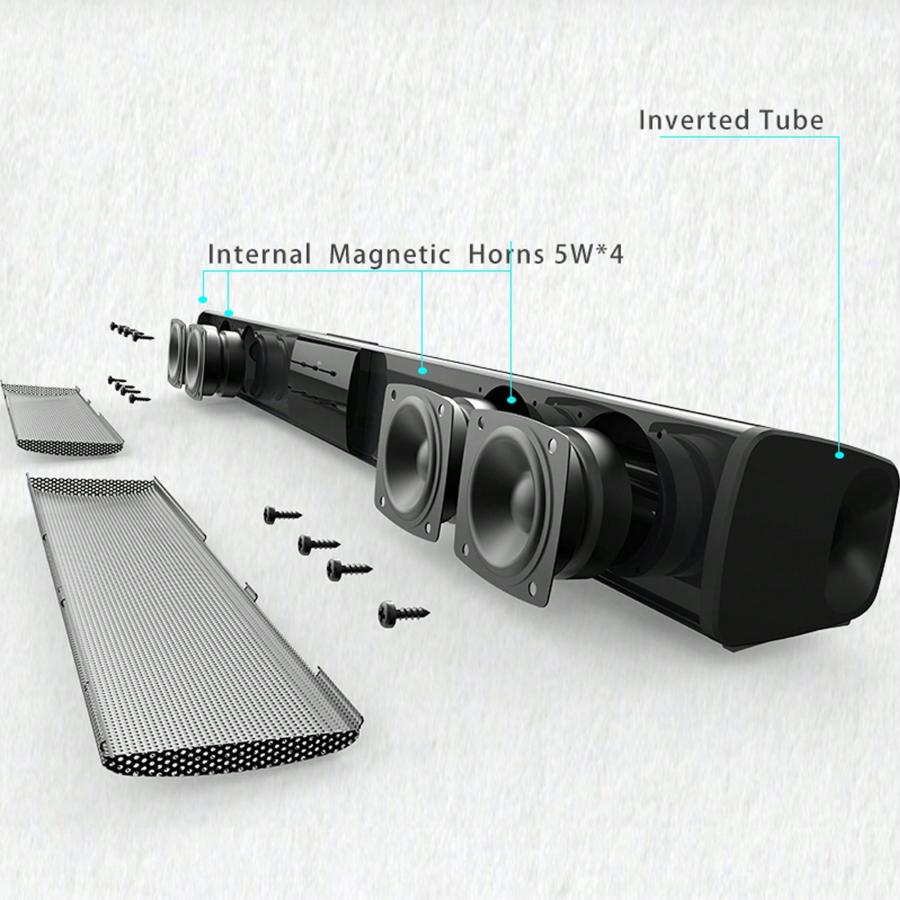 Bluetooth 50 Soundbar Speaker Home Theater with Remote Control