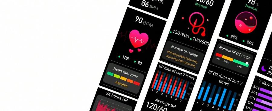 Morepro Smart Watch Wireless Calling Sports Modes Heart Rate Health Monitor