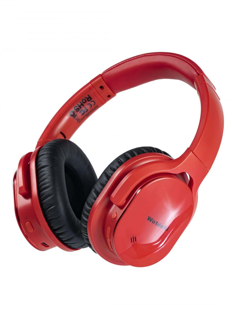 Wotdehi Deep Bass Wireless Active Noise Cancelling Headphones