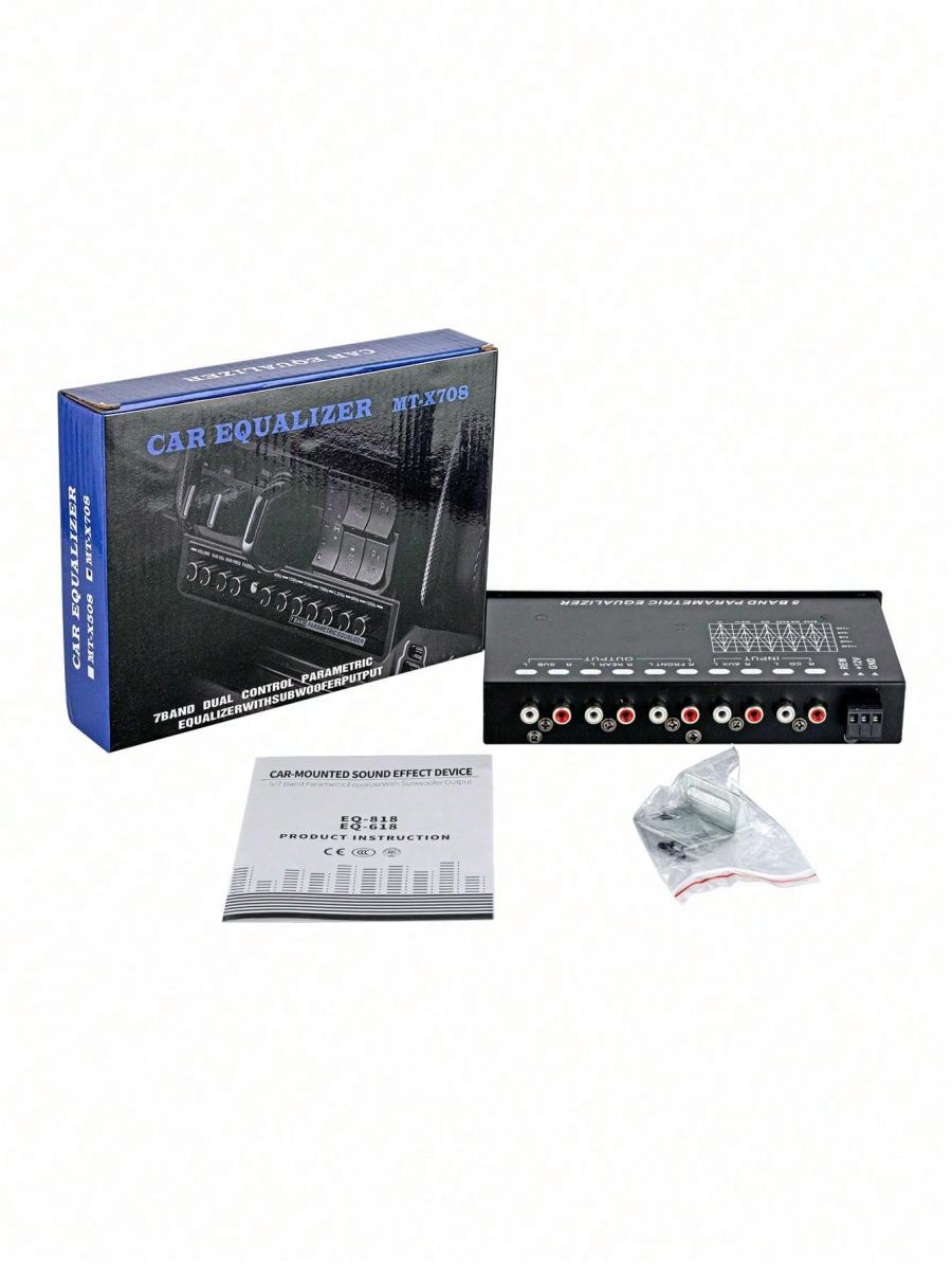 Vdmy MT X508 5 Band Car Equalizer Amplifier Audio Tuning System