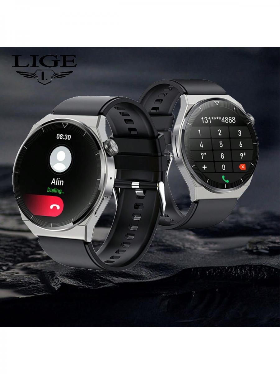 LIGE New Men Smart Watch Activity Tracker Heart Rate Monitor for All