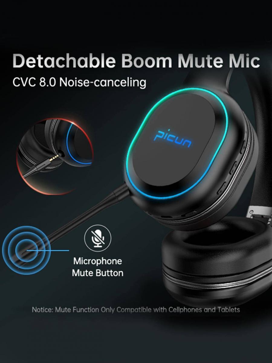 Беспроводные игровые наушники Picun P80x Over Ear