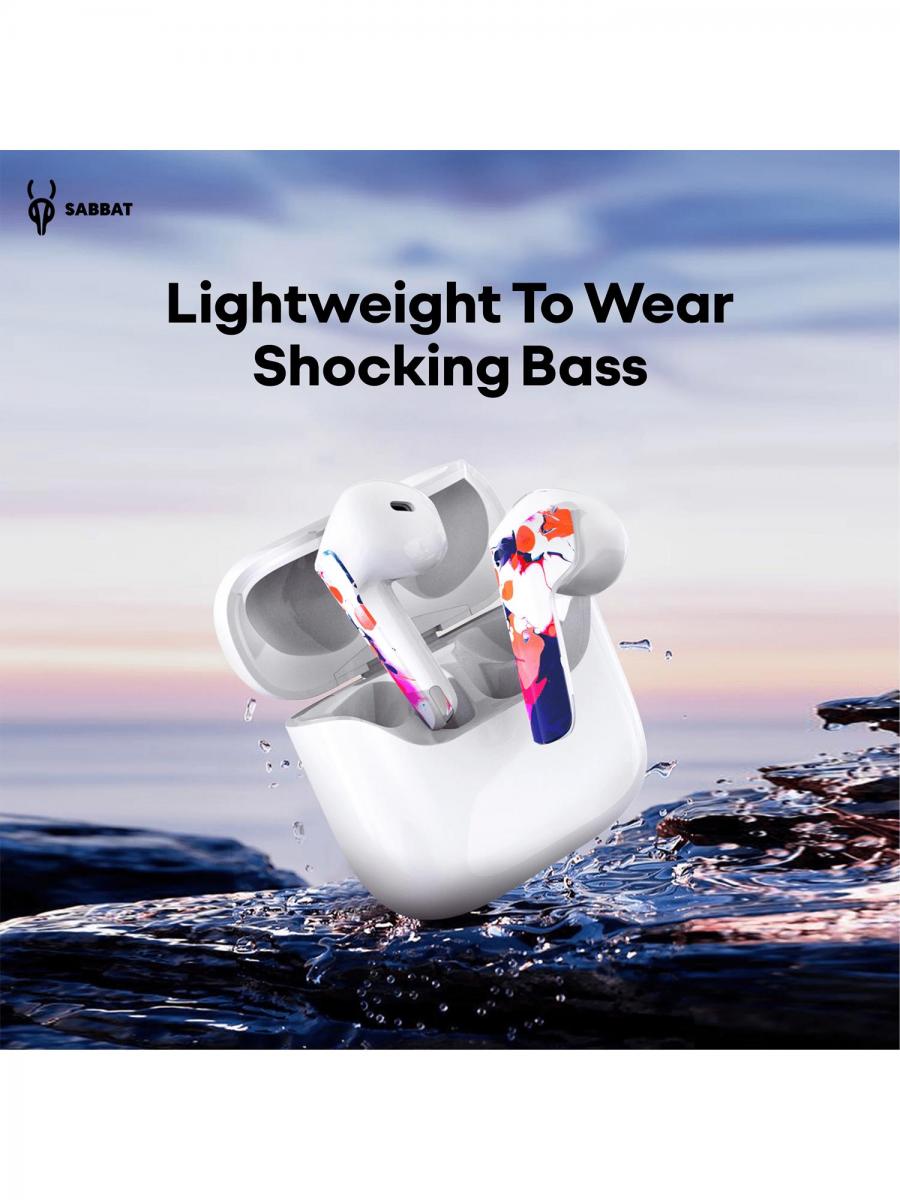 Graffiti Kabelloses Stereo-Headset, Semi-In-Ear, Touch-Steuerung, TWS