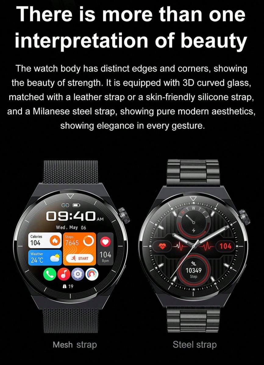 LIGE Smart Watch Real Time Activity Tracker Heart Rate Monitor