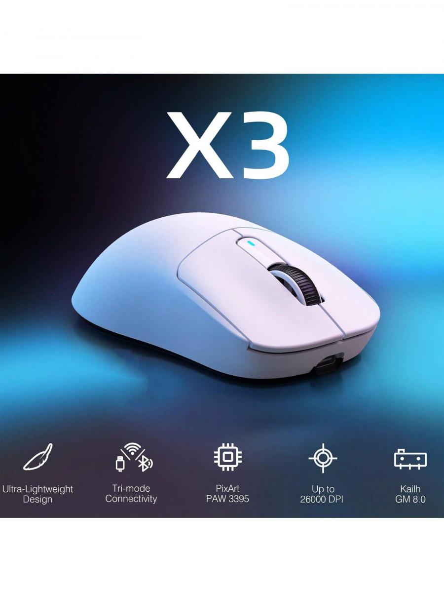 Attack Shark X3 Superlight Wireless Gaming Mouse Ultralight Ergonomic