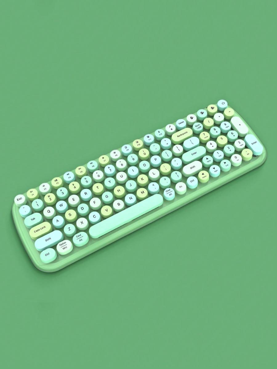 MOFII Candy Bluetooth Wireless Keyboard Stylish Round Design MultiDevice