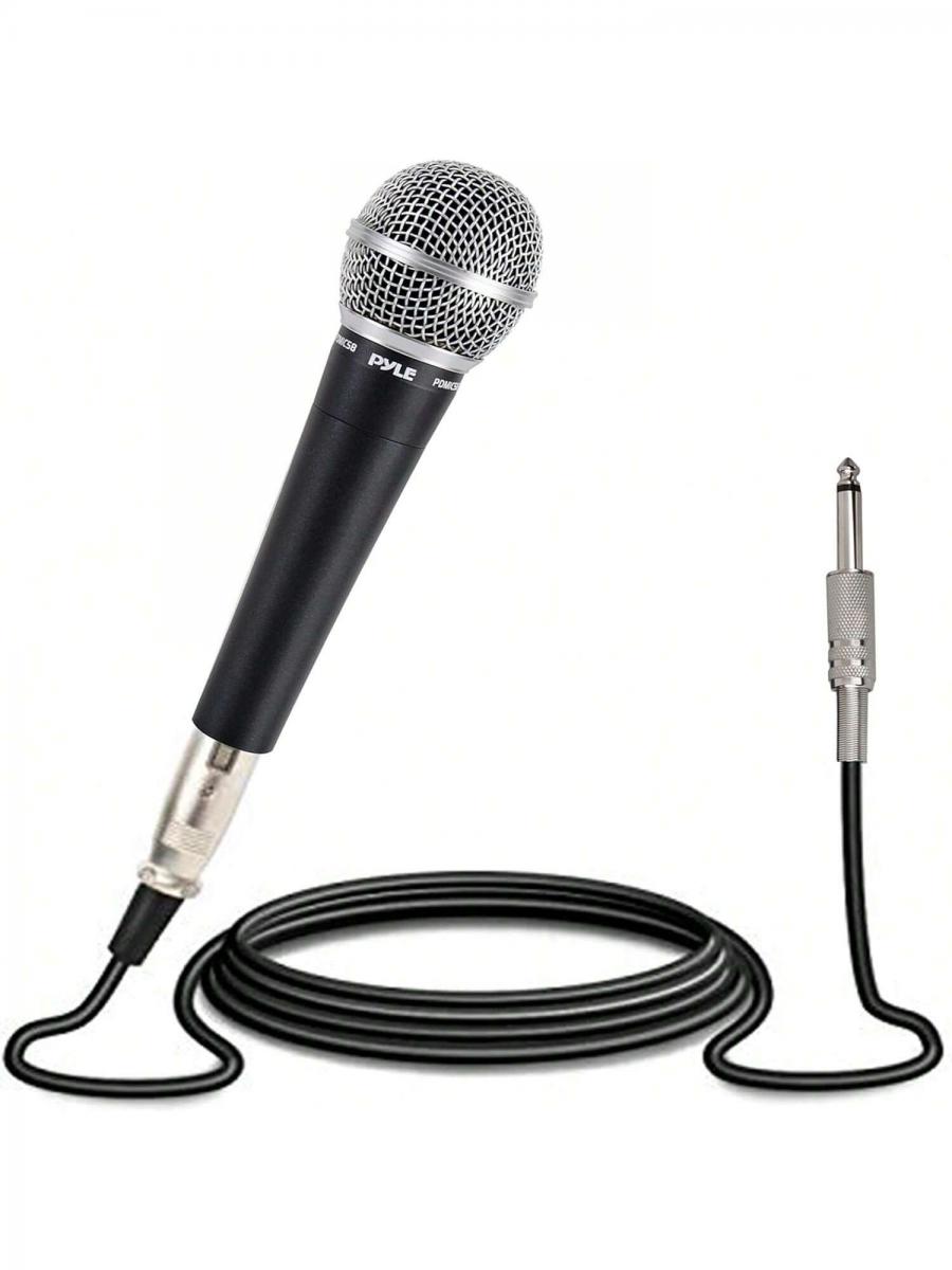 Dynamisches Handmikrofon unidirektional mit XLR-Audiokabel