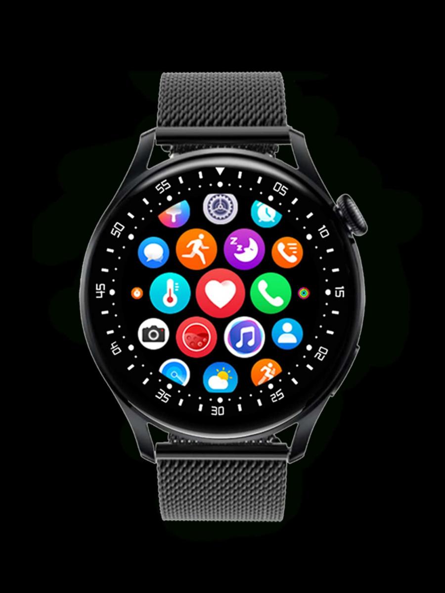 Water Resistant Heart Rate Monitoring Smart Watch 1pc