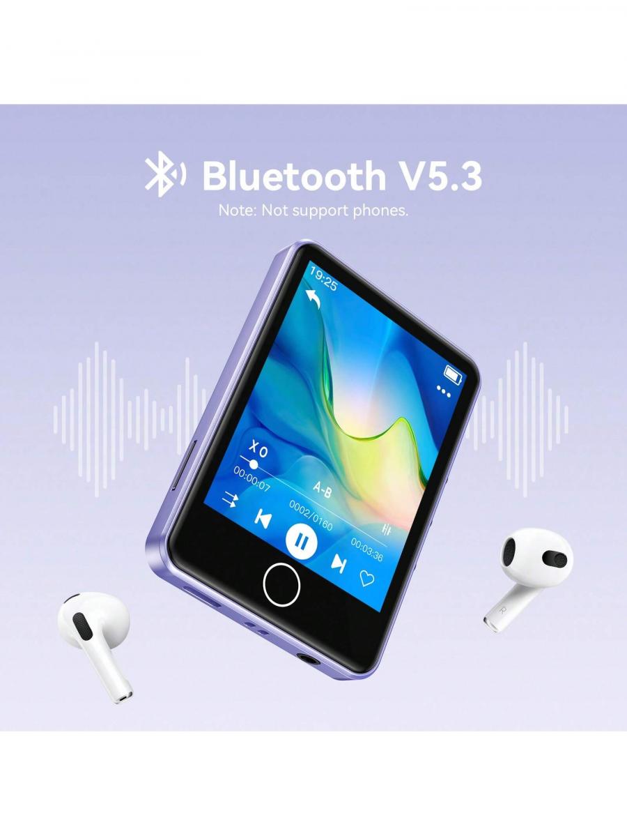 64GB Bluetooth MP3 Player AGPTEK M1 Full Touch Screen Portable Music Player
