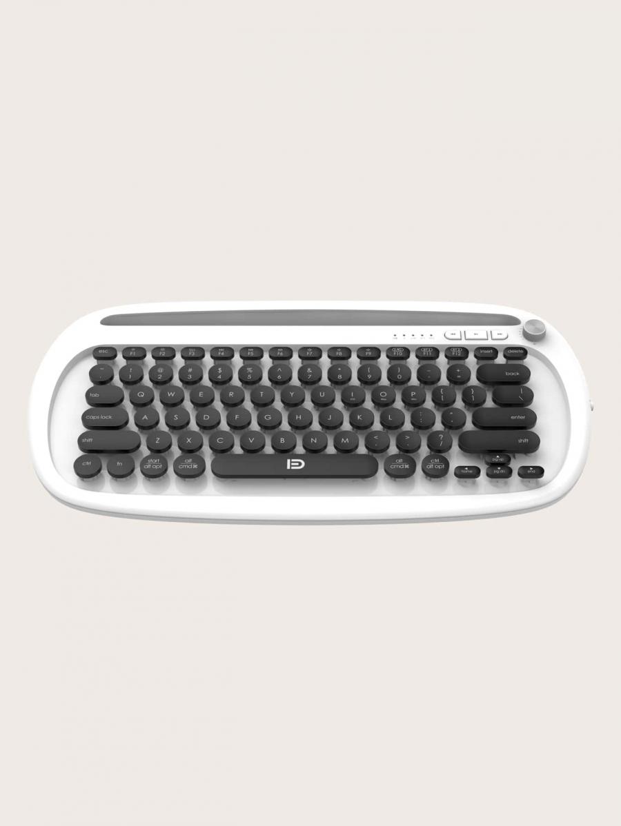 FUDE Wireless Bluetooth Keyboard Portable Ergonomic Design