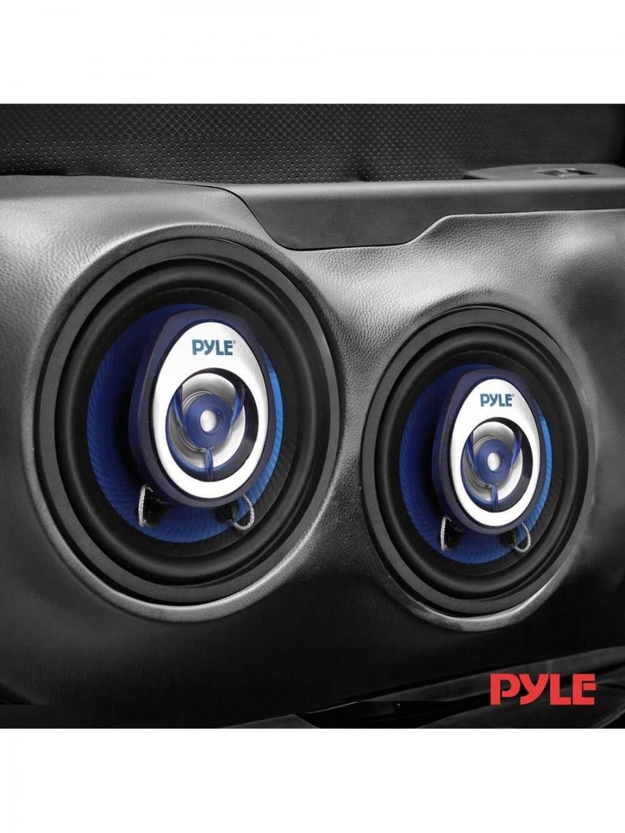 Two Way Coaxial Loud Audio Speaker System 120 Watts Pair