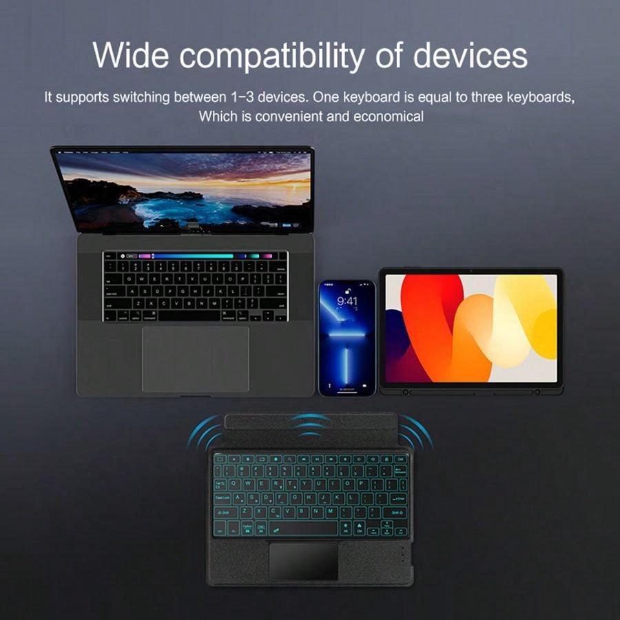 Spanish Backlight Magic Keyboard for Xiaomi Pad 6 5 with TrackPad