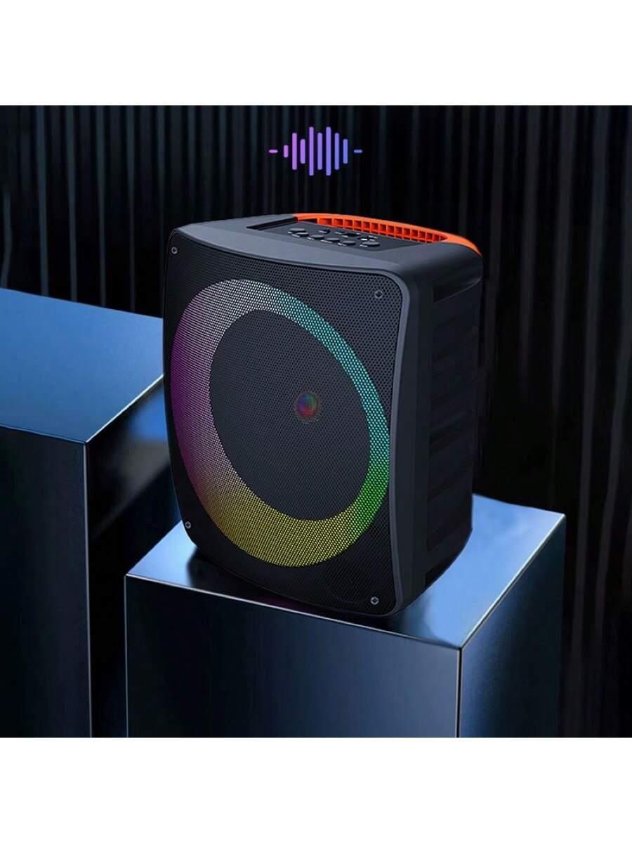 Portable Outdoor Voice Amplifier Speaker with Microphone for Singing