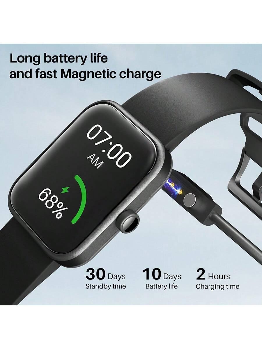 TOZO S2 Mini Smart Watch with Alexa Fitness Tracker and Heart Monitor
