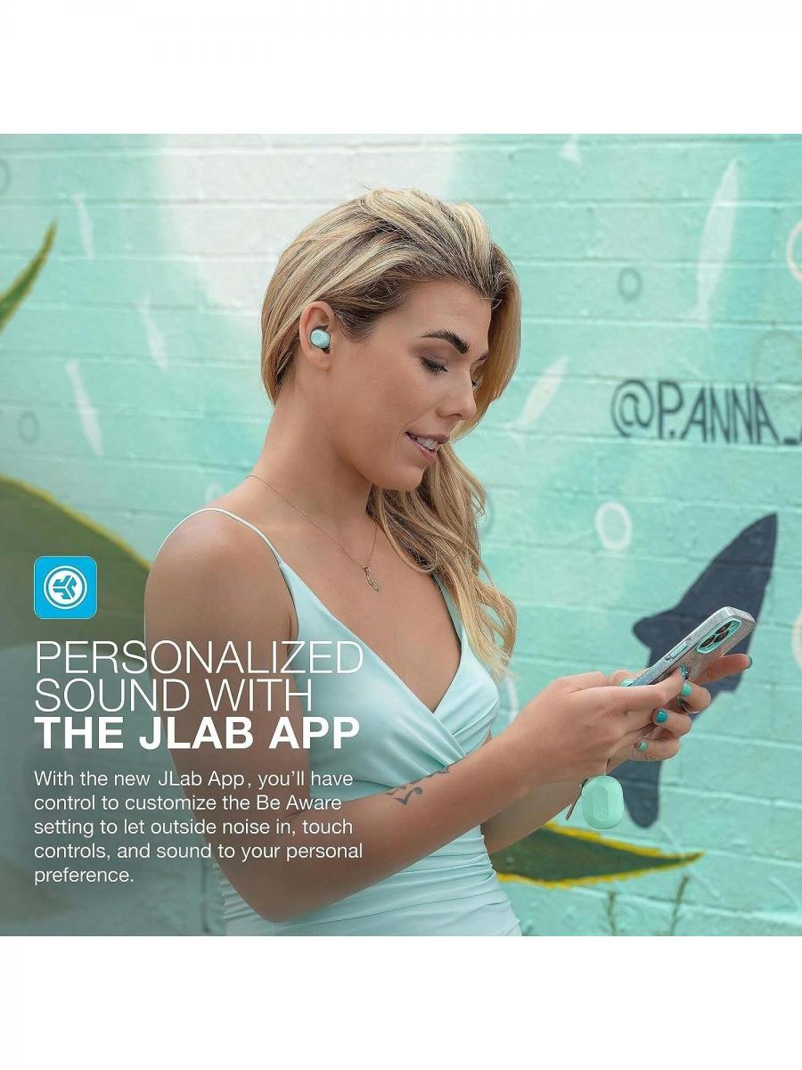 JLab JBuds Mini True Wireless Earbuds with USB Charging Case