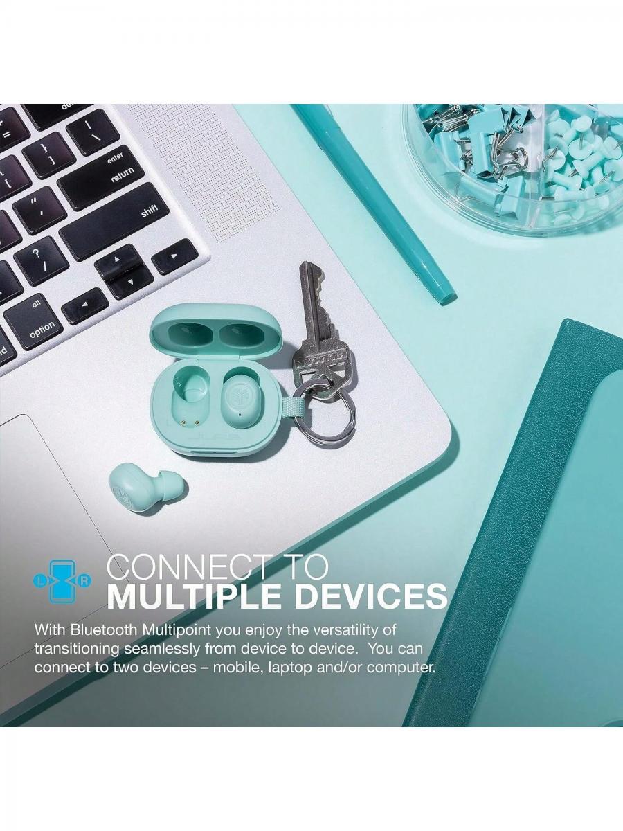 JLab JBuds Mini True Wireless Earbuds with USB Charging Case