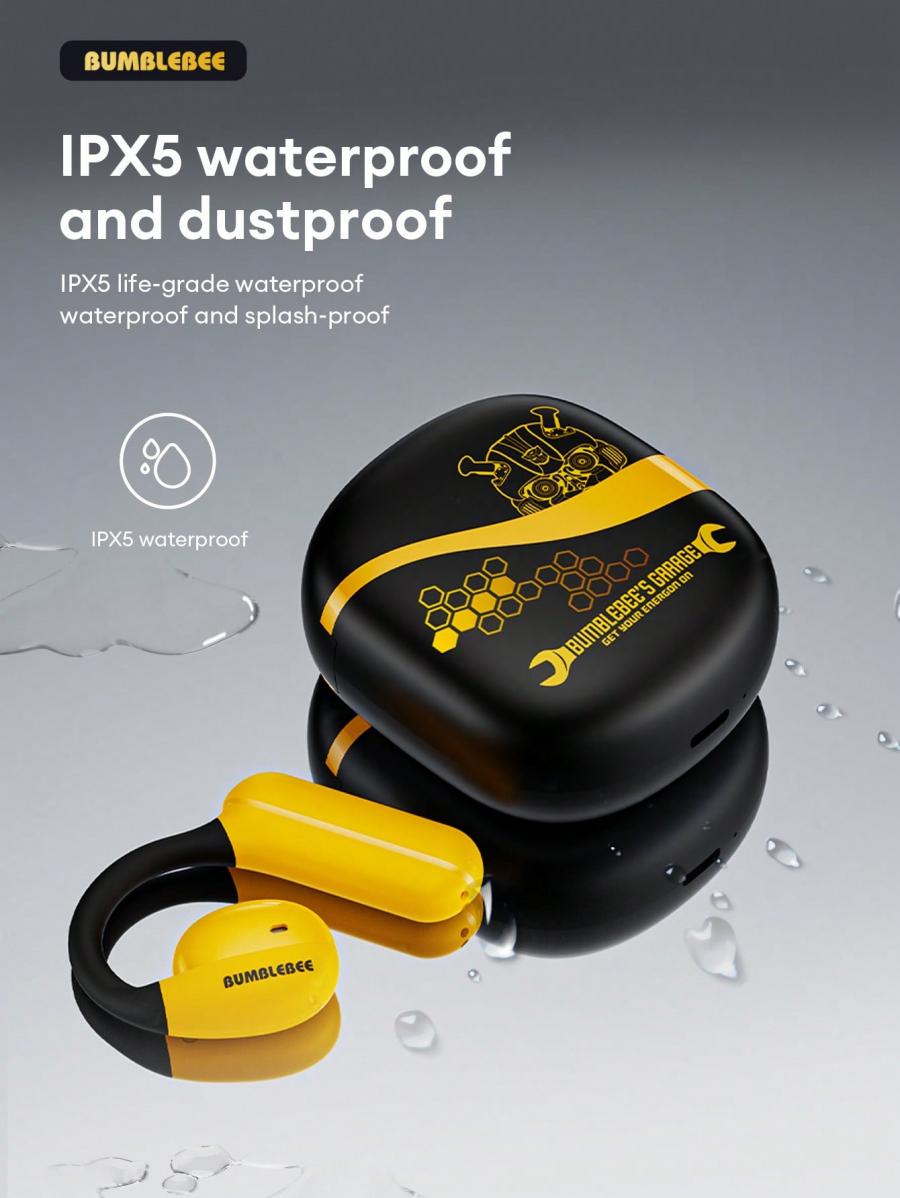 Tf T21 Waterproof Ear Hook Wireless Headset for Sports and Gaming
