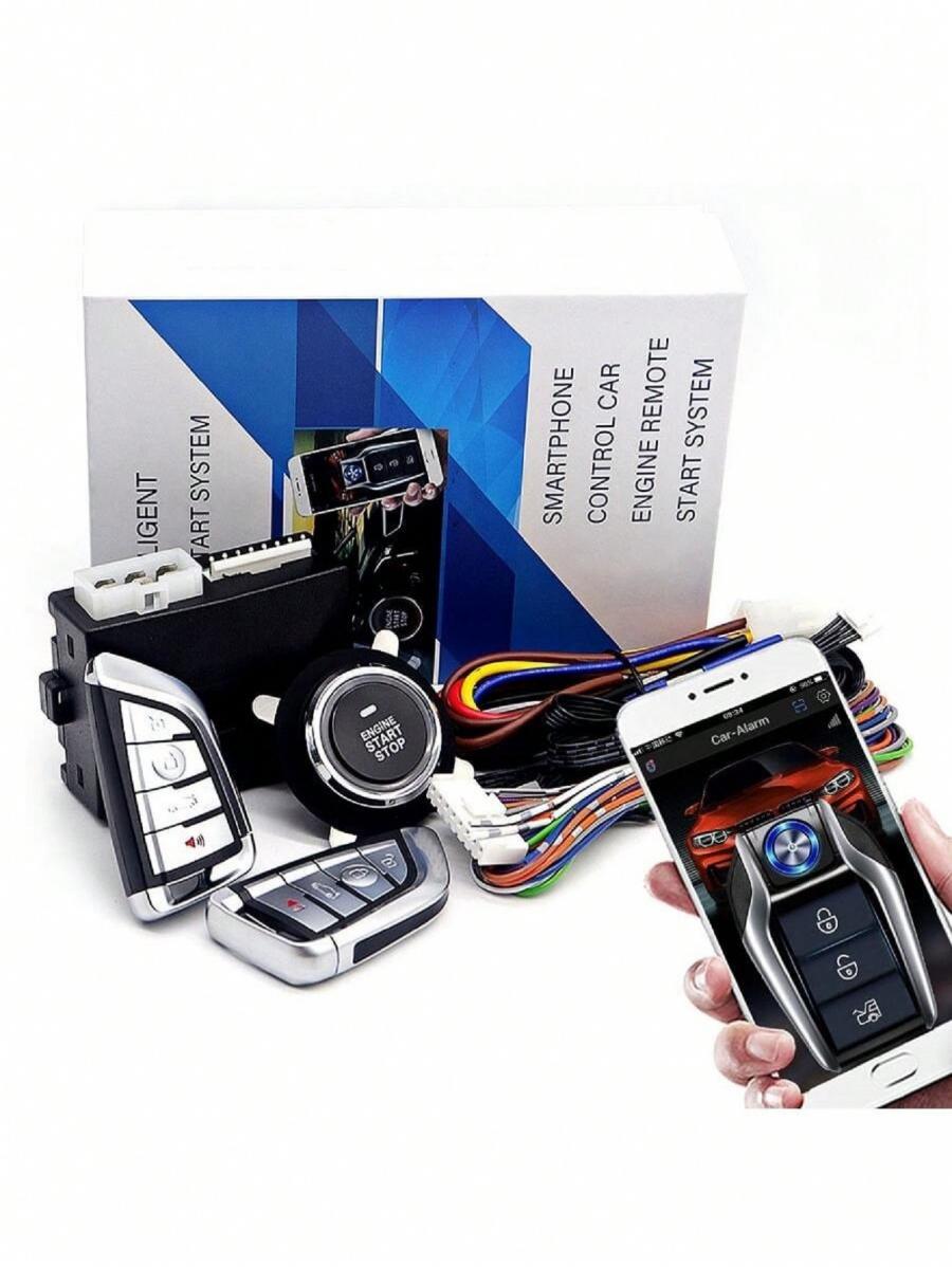 Universal DC12V Car One Button Start Bluetooth Control System