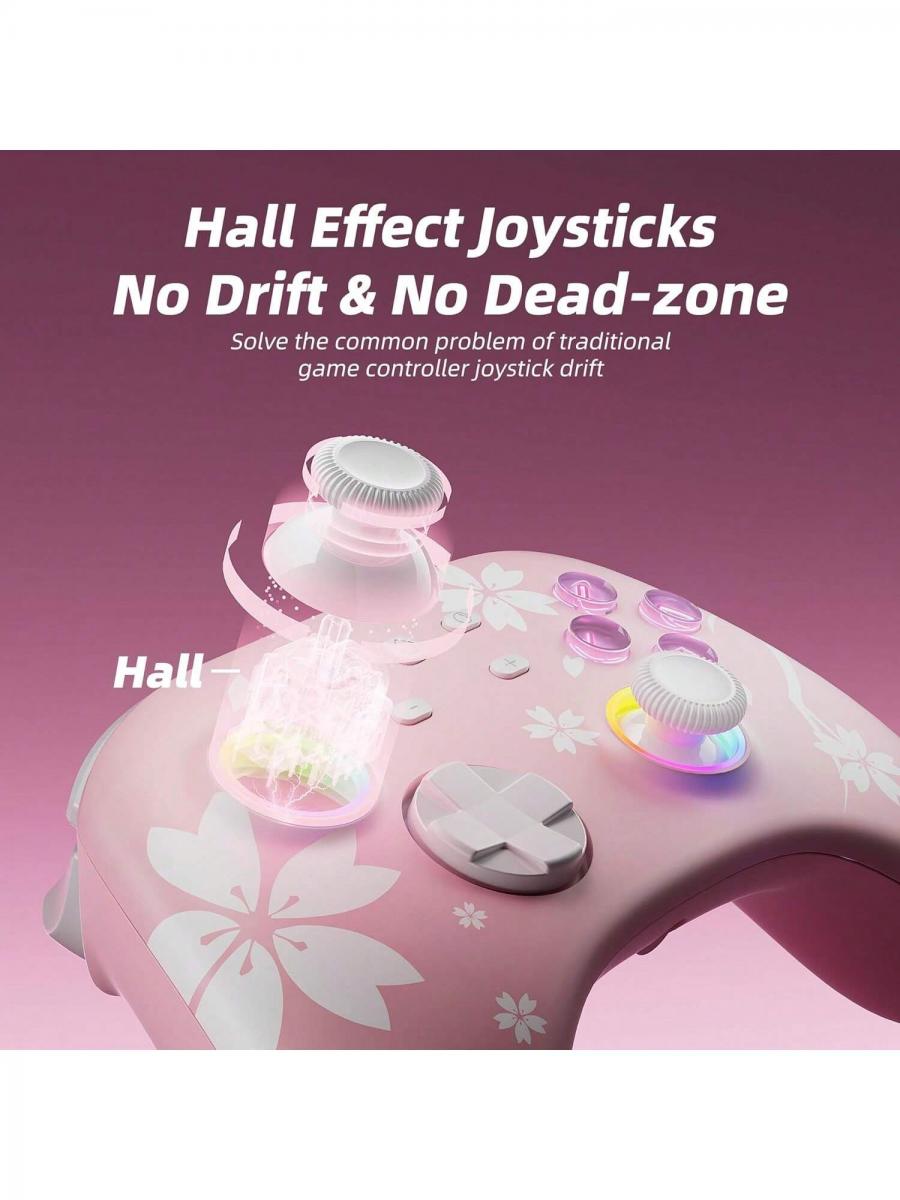 Mytrix Wireless Switch Pro Controller Pink Joystick Replacement Remote
