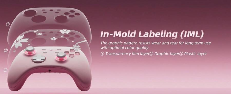 Mytrix Wireless Switch Pro Controller Pink Joystick Replacement Remote