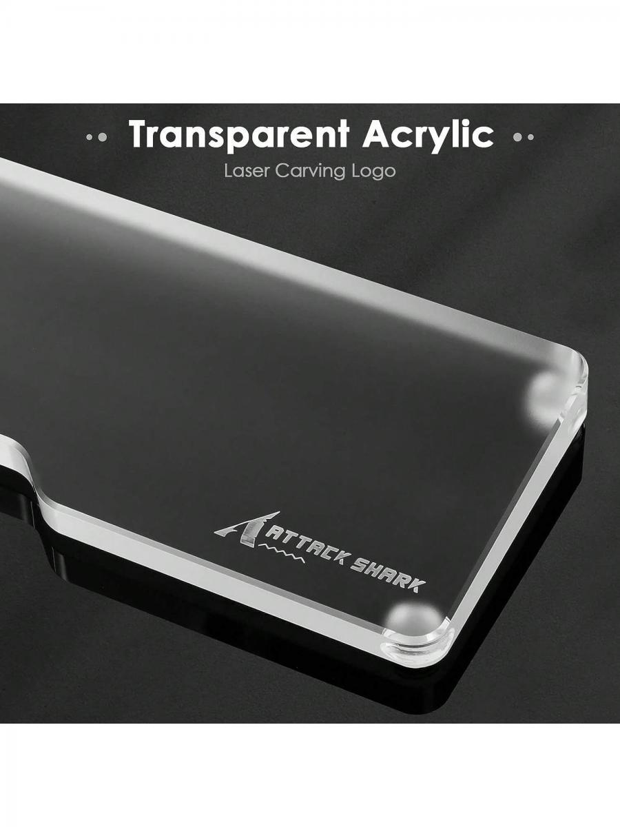 Acrylic Ergonomic Keyboard Wrist Rest for Mechanical Keyboards