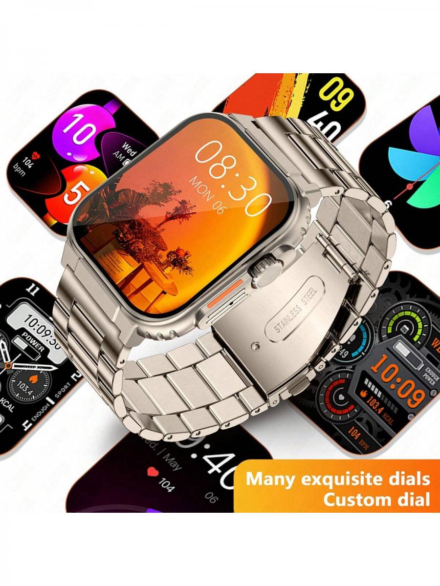 LIGE Multifunctional Smart Watch IP68 Waterproof Fitness Tracker
