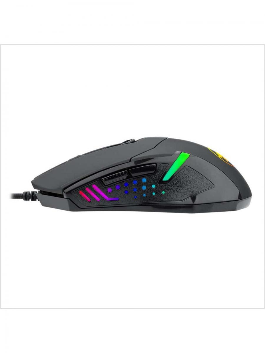 Programmable USB Wired Mouse with 6 Buttons and Weight Tuning Set