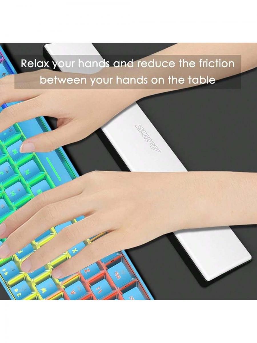 Felicon T2 Rainbow Backlit Gaming Keyboard Mouse Set with Wrist Rest