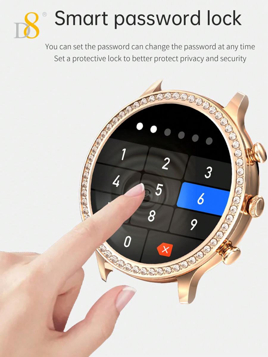 D8 Smartwatch Bluetooth Calling IP67 Waterproof Fitness Tracker