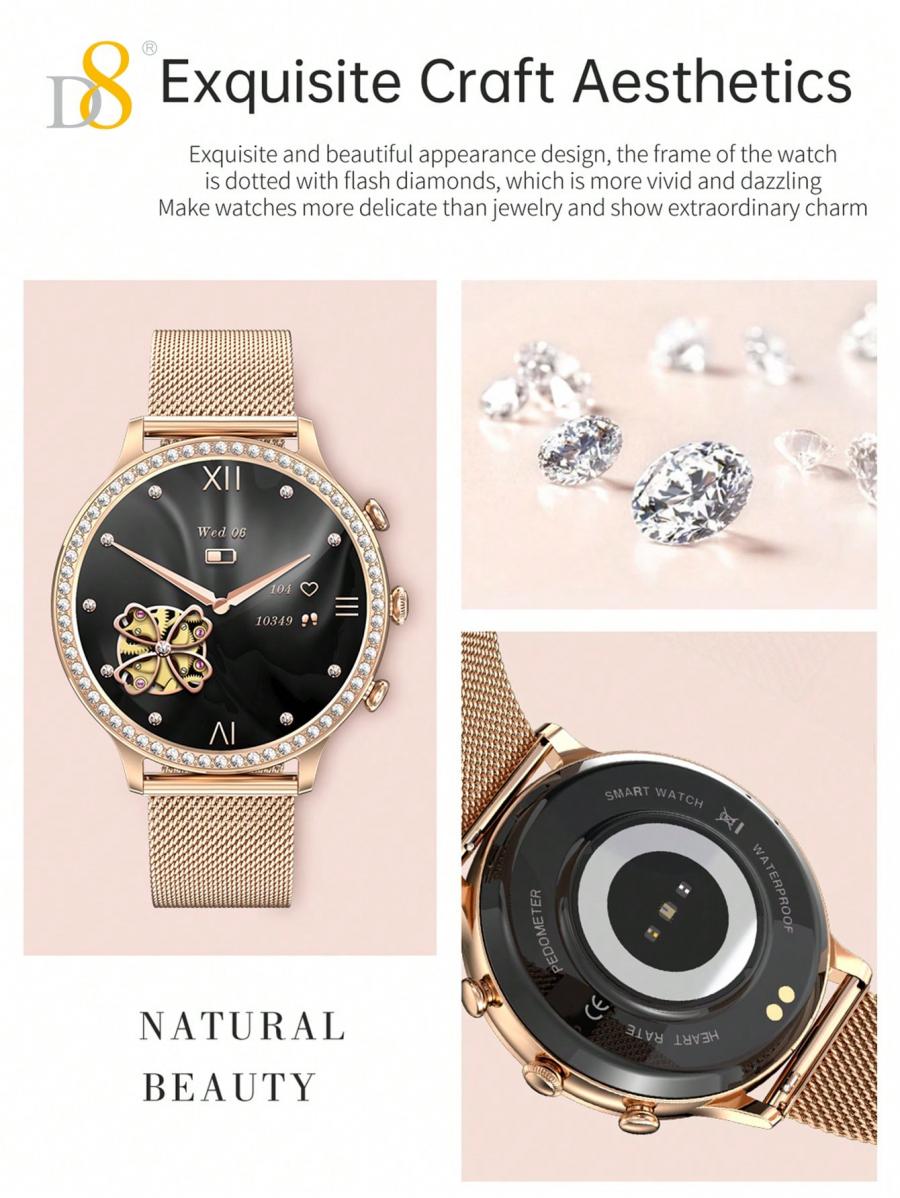 D8 Smartwatch Bluetooth Calling IP67 Waterproof Fitness Tracker