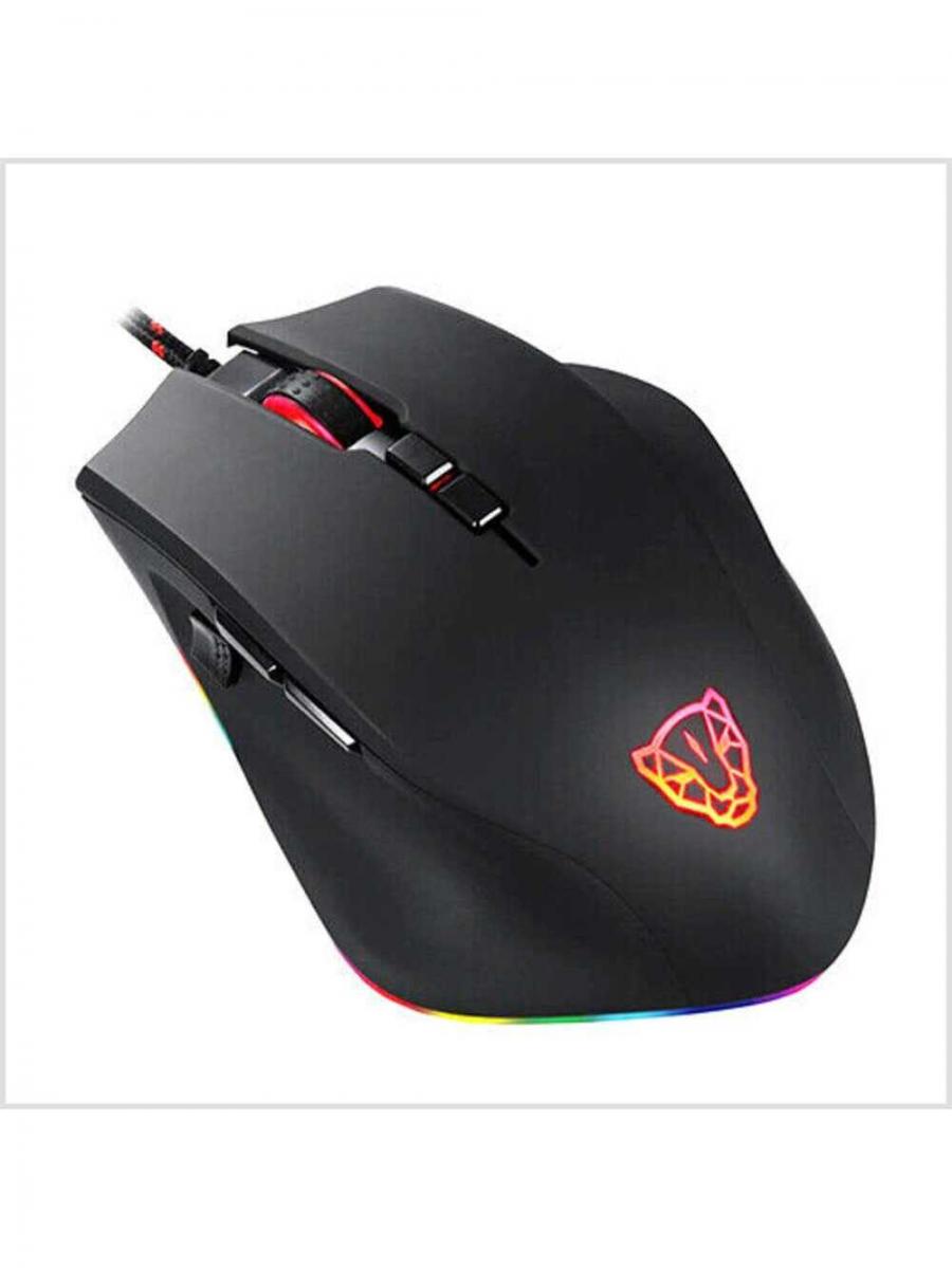 8 Button Wired Gaming Mouse 5000 DPI LED Backlit Optical Mice