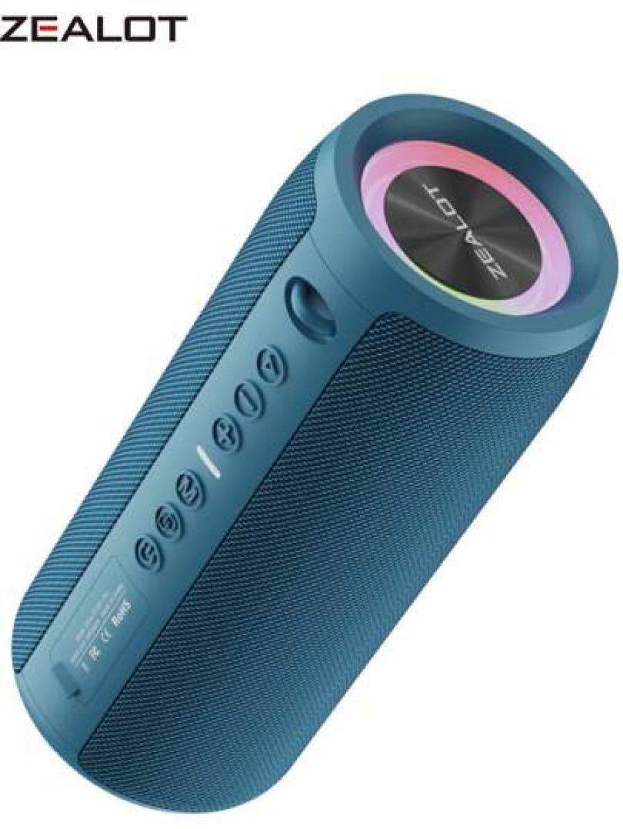 Zealot S51 Pro Portable Outdoor 40W Waterproof Speaker with Bass