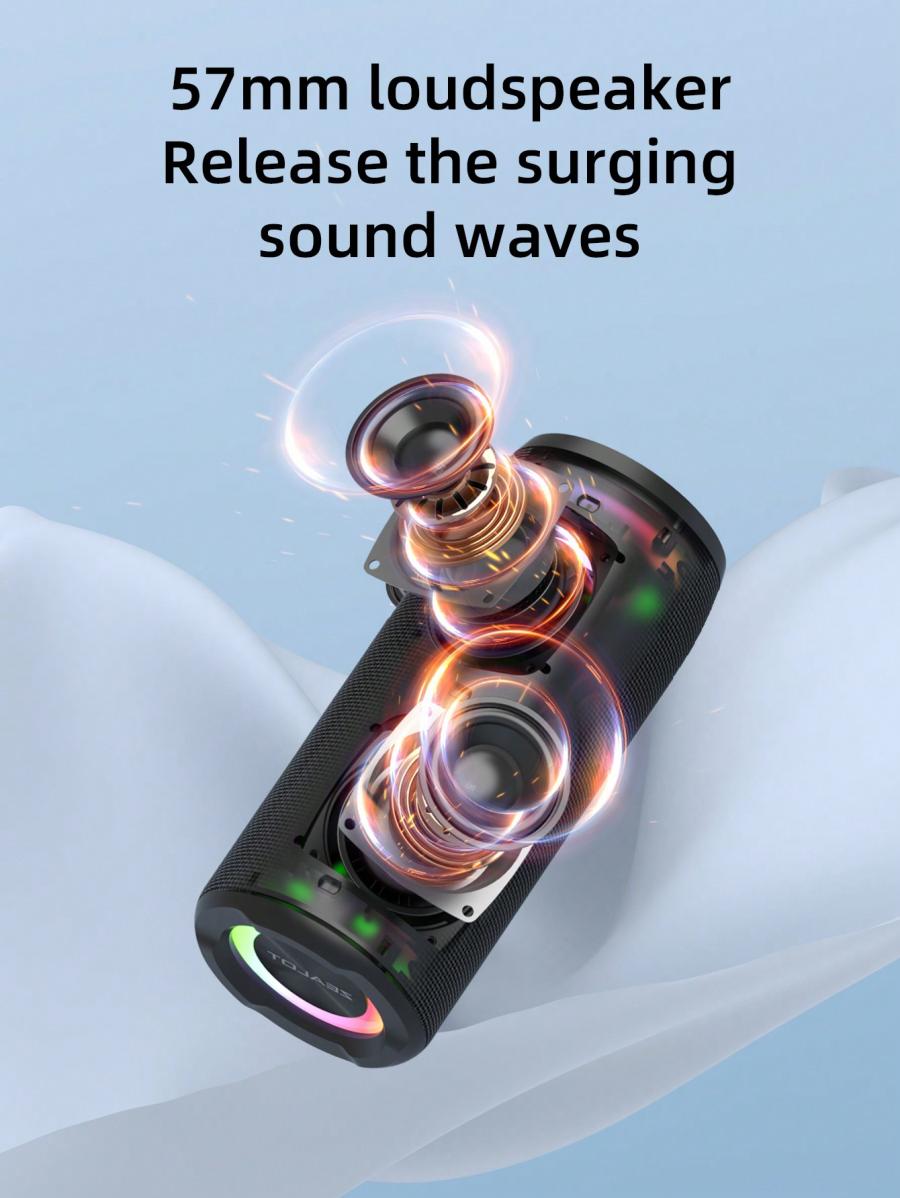 Zealot S51 Pro Portable Outdoor 40W Waterproof Speaker with Bass