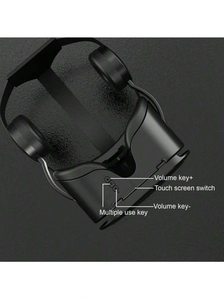 High Definition Wireless VR Glasses for Movies and Games Black