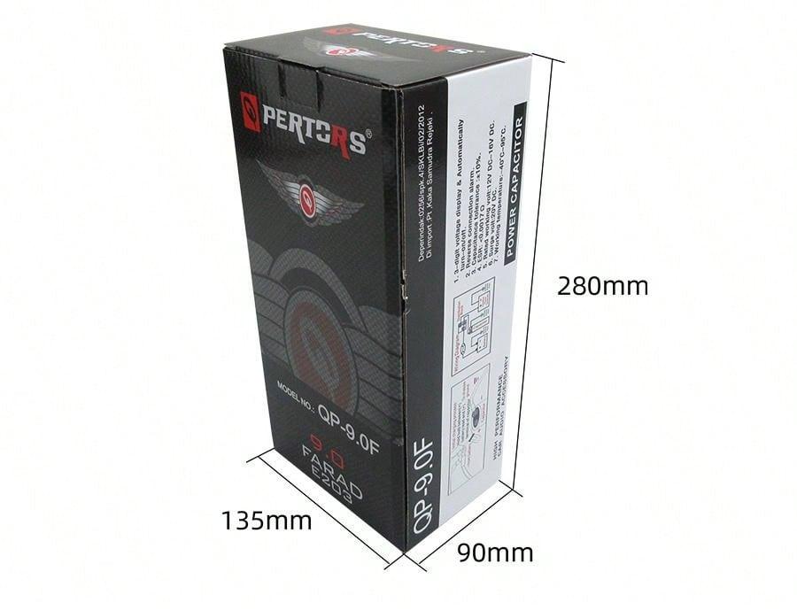 QP 90F Car Audio Capacitor for Enhanced Sound Quality Stability