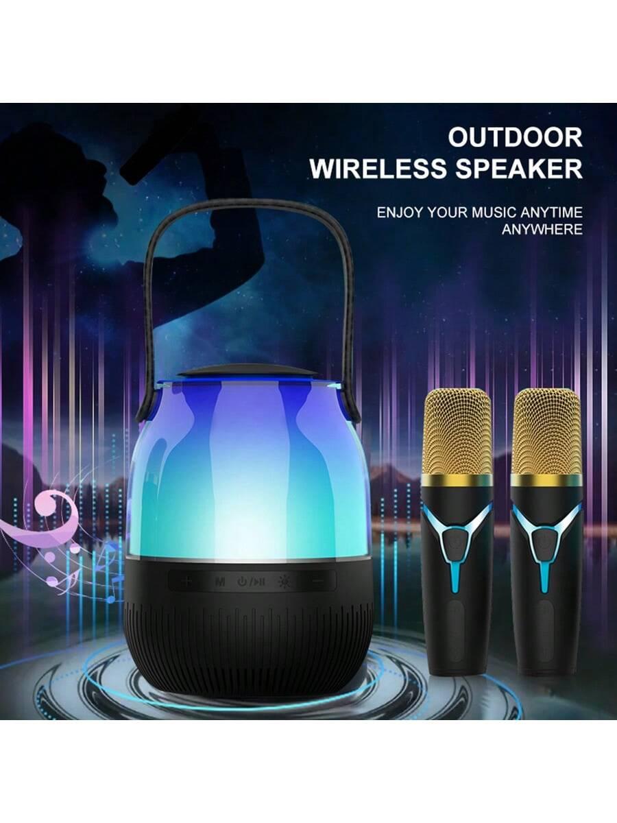 2024 Wireless Microphone Speaker System with Karaoke Function Portable
