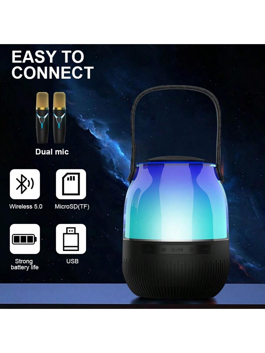 2024 Wireless Microphone Speaker System with Karaoke Function Portable