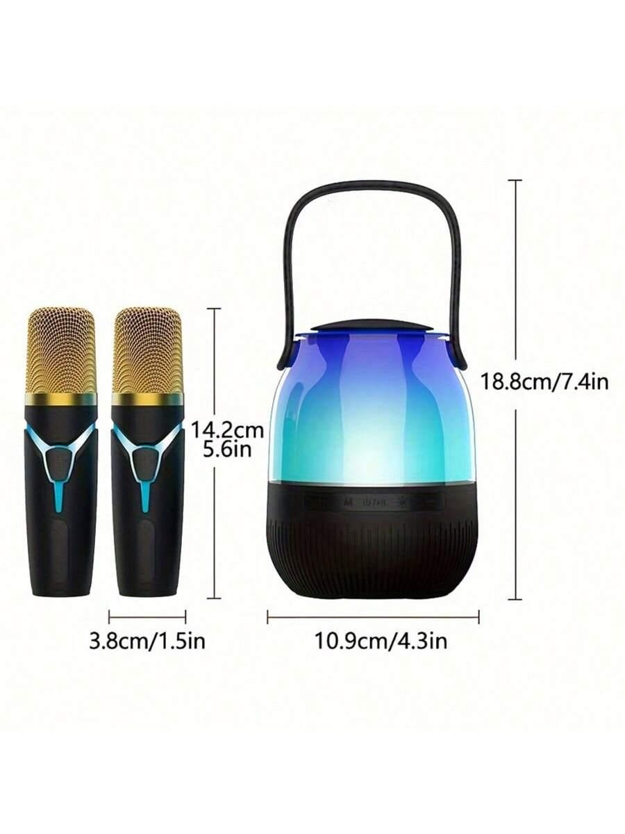 2024 Wireless Microphone Speaker System with Karaoke Function Portable