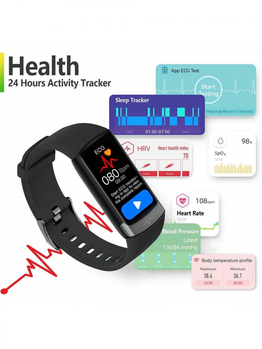 Morepro V19PRO Smart Watch Fitness Tracker with Health Monitors