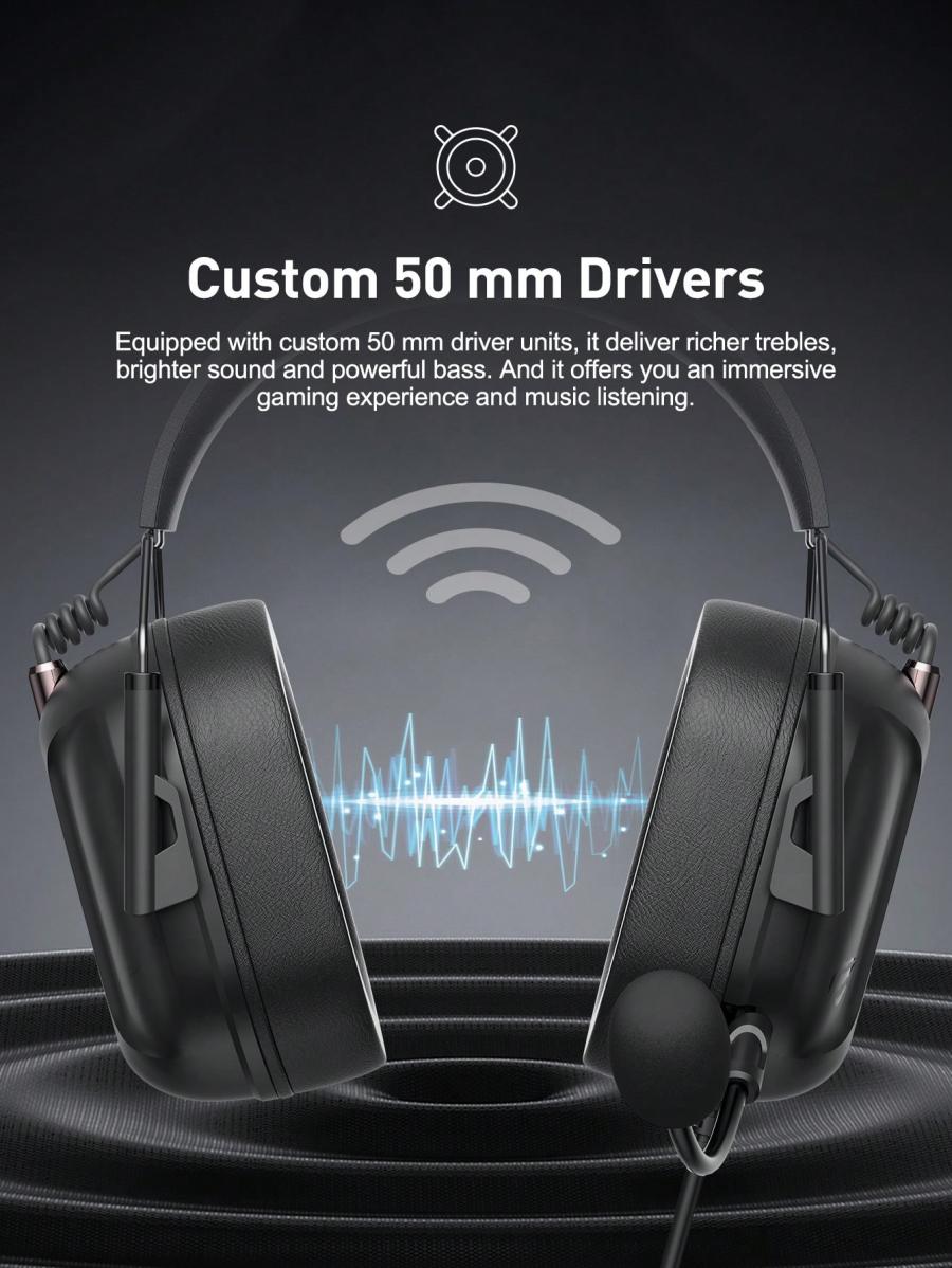 HAVIT H2033D Foldable Gaming Headset with Surround Sound Audio