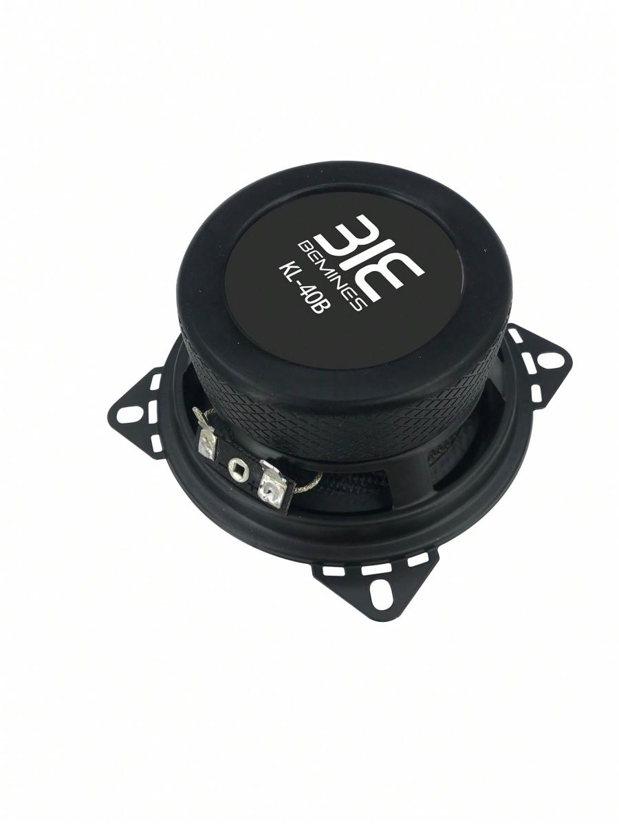 Bemines KL 40B Black Aluminum 4 Inch 600W Car Coaxial Speakers Set
